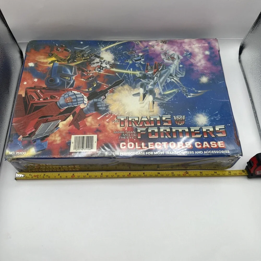 Vintage 1984 Transformers G1 Collectors Case Tara‎ Toy 75100 w/ Insert Tray